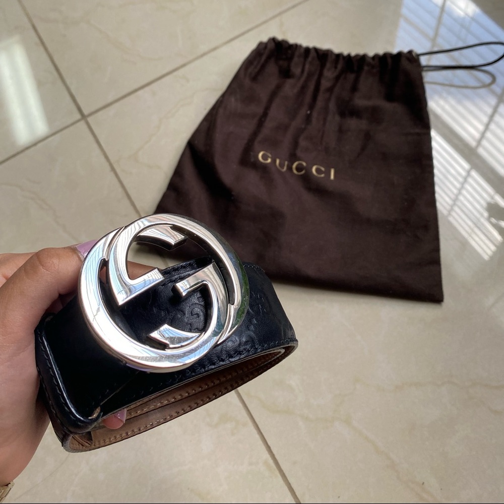 Gucci Signature Black Belt